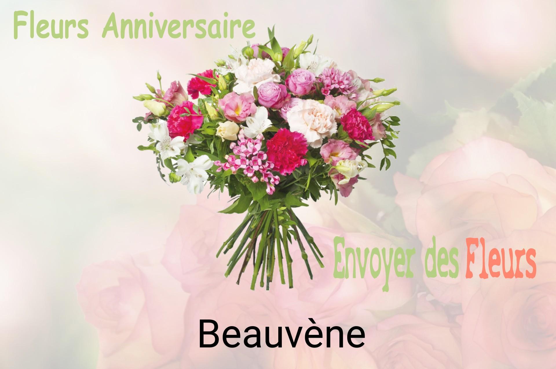Bouquet de fleurs d’anniversaire livré à Beauvène